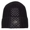 FairPlay Kami Winter Beanie With Crystal Pattern