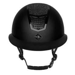 FairPlay Quantinum Eclipse Helmet With Wide Peak -Equestrian Clothing Shop 05128 1010 QUANTINUM ECLIPSE W V front