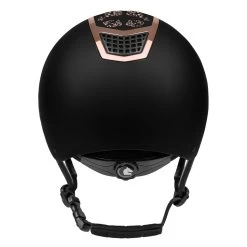 FairPlay Quantinum Fleur Rose Gold Helmet -Equestrian Clothing Shop 05136 1010 QUANTINUM FLEUR Rosegold back