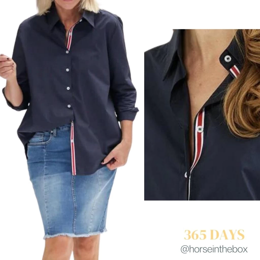 365 Days Tape Detail Ladies Shirt 2 365 Days Tape Detail Ladies Shirt - Image 2