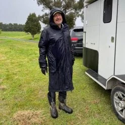 UHIP Mens Water Repellent Long Sport Coat NAVY -Equestrian Clothing Shop 309647886 10160293470019328 3666044774040722541 n