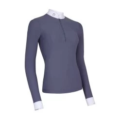 Samshield Aloise Long Sleeved Crystal Competition Shirt -Equestrian Clothing Shop ALOISE LONG SLEEVES TEMPEST TT 03 2