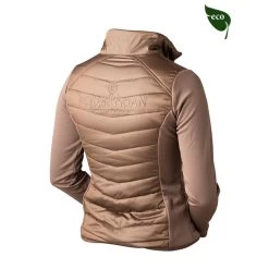 Equestrian Stockholm Active Performance Jacket Champagne -Equestrian Clothing Shop Acrtive Performance jacket Champagne back ESstockholm