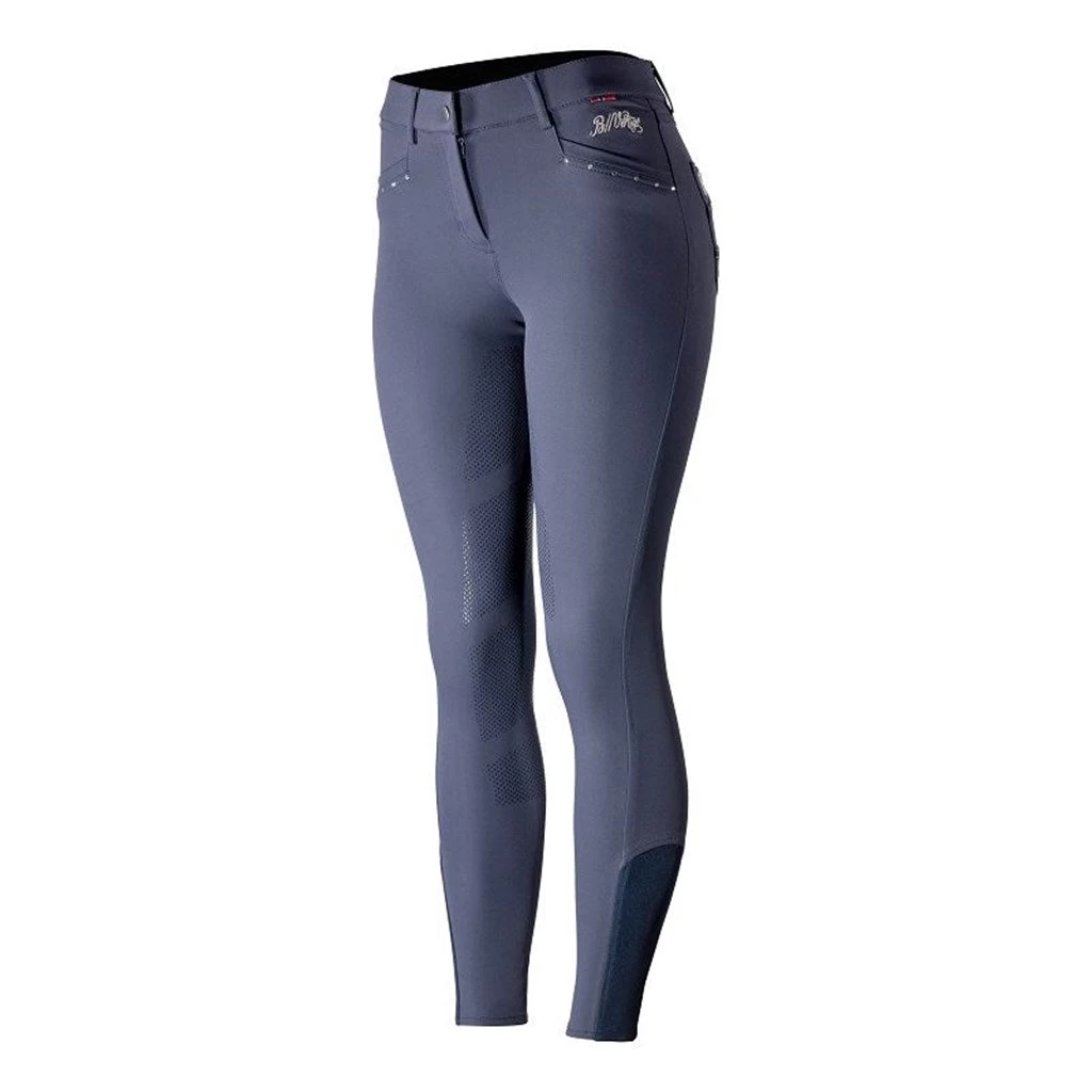 B Vertigo Olivia Silicone Full Seat Breeches NAVY 2 B Vertigo Olivia Silicone Full Seat Breeches NAVY - Image 2