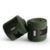 Equestrian Stockholm Fleece Bandages Set Of 4 DEEP OLIVINE