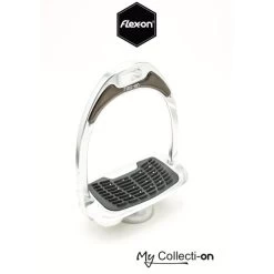 Flex-On Interchangeable Stirrup Magnet - For GC And Aluminium Stirrups BLACK GLITTER