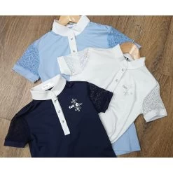 FairPlay Cecile Kids Shirt WHITE -Equestrian Clothing Shop CecileKIDS 7414f435 3d1f 415a 91e6 4c4d8f1059c1