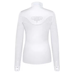 FairPlay Cecile Long Sleeve Shirt WHITE 5 FairPlay Cecile Long Sleeve Shirt WHITE -Equestrian Clothing Shop CecileLongwhite2