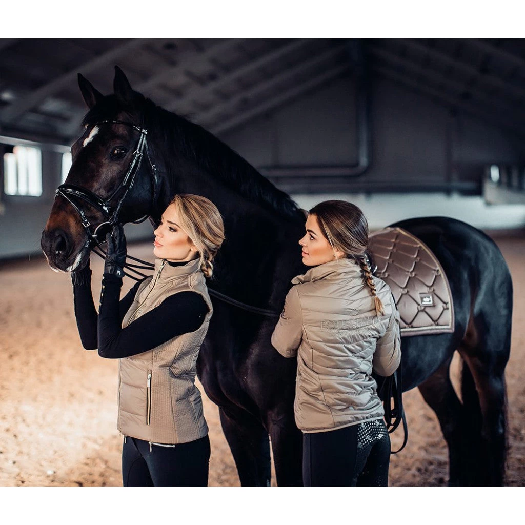 Equestrian Stockholm Dressage Saddle Pad Champagne 3 Equestrian Stockholm Dressage Saddle Pad Champagne - Image 3