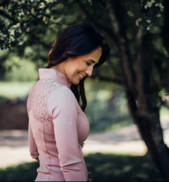 Equestrian Stockholm Champion Training Top Long Sleeve PINK -Equestrian Clothing Shop Champion pink.png 3