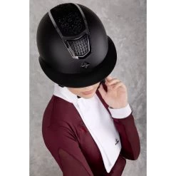 FairPlay Quantinum Chic Helmet With Wide Peak -Equestrian Clothing Shop Chicwide