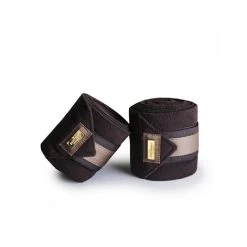 Equestrian Stockholm Fleece Bandages Golden Brown