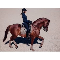 Equestrian Stockholm Fleece Bandages Champagne -Equestrian Clothing Shop ES Set Champagne 3