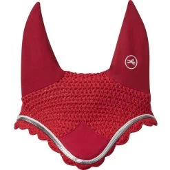 Equi-Theme Jump Bonnet 15 Equi-Theme Jump Bonnet -Equestrian Clothing Shop ET Bonnet Jump Red