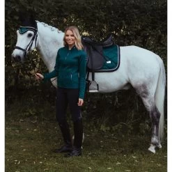 Equestrian Stockholm Bonnet EMERALD -Equestrian Clothing Shop Emerald Cob saddle pad jacket