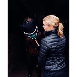 Equestrian Stockholm Light Weight Jacket -Equestrian Clothing Shop EmeraldBonnetNavyLWJacket