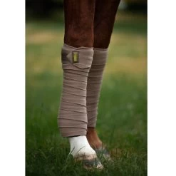 Equestrian Stockholm Fleece Bandages Champagne -Equestrian Clothing Shop Es Bandages Champagne 3