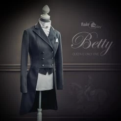 FairPlay Betty Softshell Tailcoat -Equestrian Clothing Shop FP Betty Grey 1