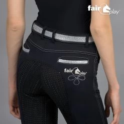 FairPlay Splendor Glitter Belt -Equestrian Clothing Shop FP Jilliane Black w Splendor