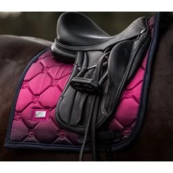 Equestrian Stockholm Faded Fuchsia Dressage Saddle Pad -Equestrian Clothing Shop FadedFuchsiaDRSQ