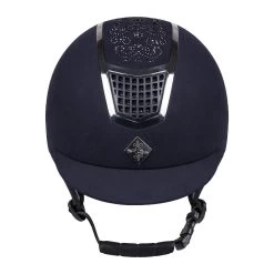 FairPlay Quantinum Chic Helmet -Equestrian Clothing Shop Fairplay QUANTINUM CHIC navyfront