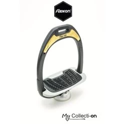 Flex-On Interchangeable Stirrup Magnet - For GC And Aluminium Stirrups GOLD GLITTER -Equestrian Clothing Shop GoldGlitter