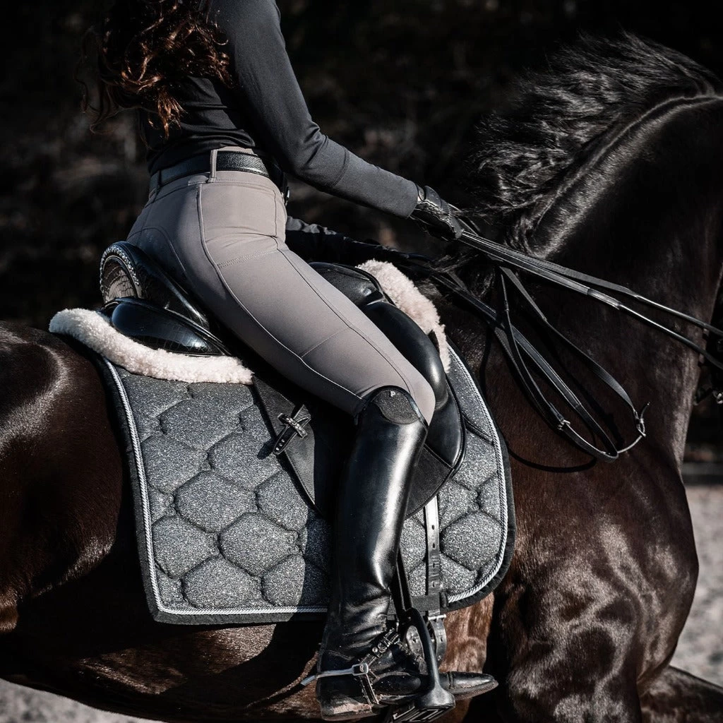 PS Of Sweden Stardust Dressage Saddle Pad GUN METAL *SET DISCOUNT SEE BELOW* 1 PS Of Sweden Stardust Dressage Saddle Pad GUN METAL *SET DISCOUNT SEE BELOW*