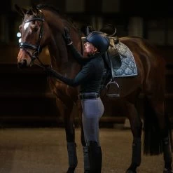 PS Of Sweden Stardust Dressage Saddle Pad GUN METAL COB *SET DISCOUNT SEE BELOW*