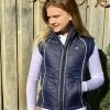 QHP Meryl Padded Kids Vest With Hood