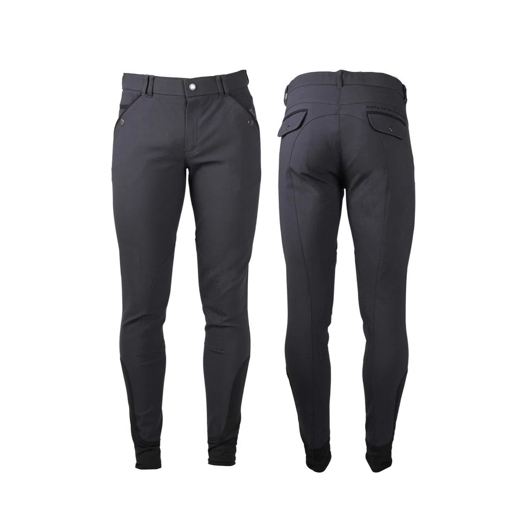 QHP Jack Self-Knee Mens Breeches 1 QHP Jack Self-Knee Mens Breeches