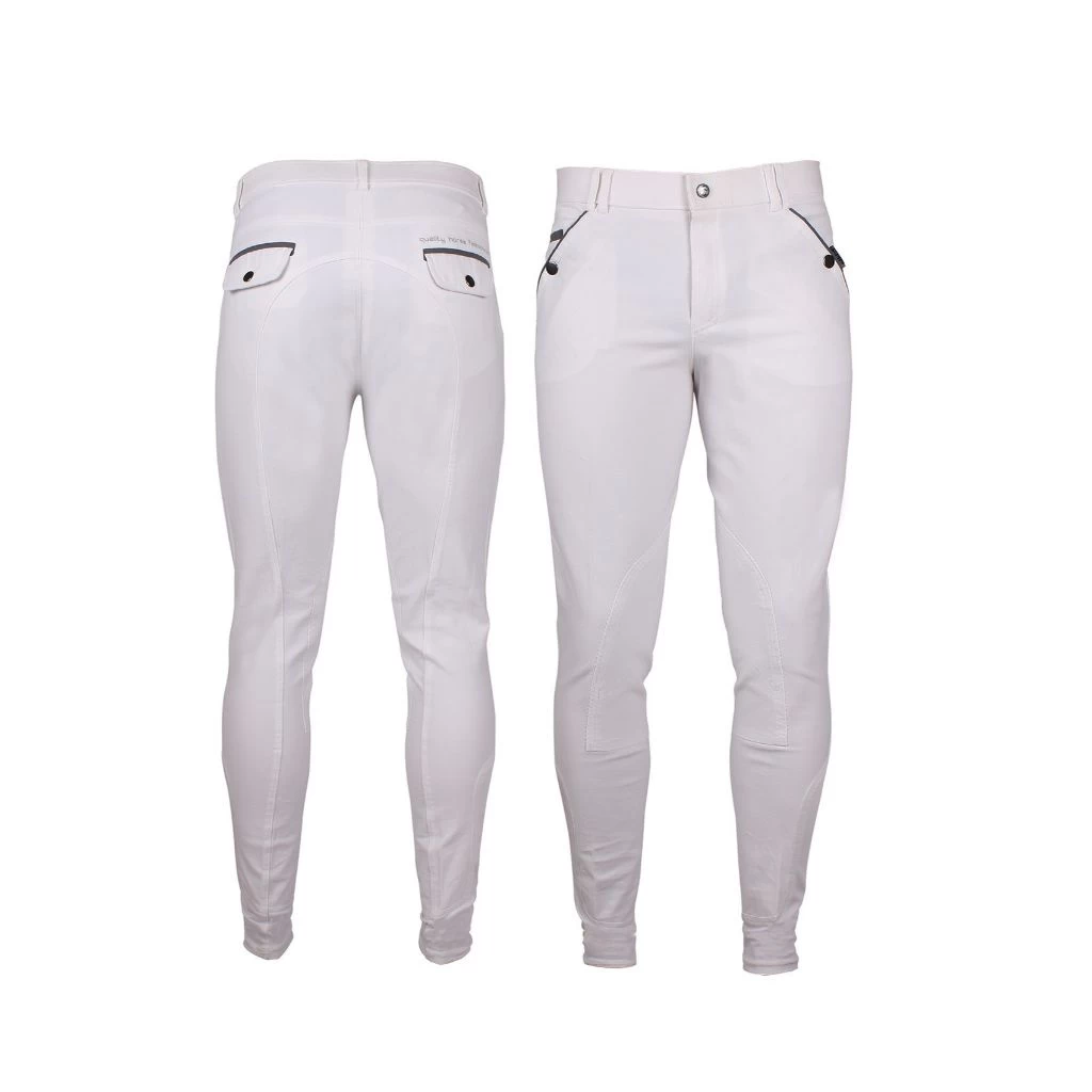 QHP Jack Self-Knee Mens Breeches 3 QHP Jack Self-Knee Mens Breeches - Image 3