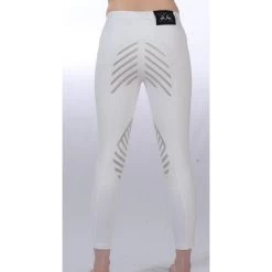 Kyron Kontakt Silicone Full Seat Kids Breeches CLEARANCE NO RETURN -Equestrian Clothing Shop KKontaktFullWhite