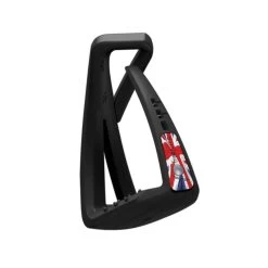 Freejump Soft Up Lite Stirrups - Suitable For Up To Size 38 Boots -Equestrian Clothing Shop Lite with flag