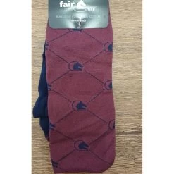 FairPlay Logo Socks -Equestrian Clothing Shop Logosocksburgundy