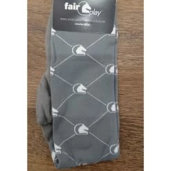 FairPlay Logo Socks -Equestrian Clothing Shop Logosocksgrey