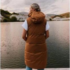 Moke Kyri Reversible Long Puffer Vest -Equestrian Clothing Shop MOKE KYRI3