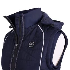 QHP Meryl Padded Kids Vest With Hood -Equestrian Clothing Shop Meryl vest 2