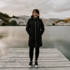 Moke Arnie Reversible Down Coat -Equestrian Clothing Shop Moke arnie black 1