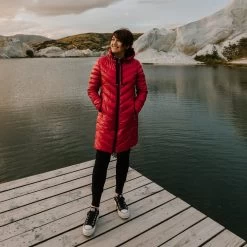 Moke Arnie Reversible Down Coat -Equestrian Clothing Shop Moke arnie pink 1