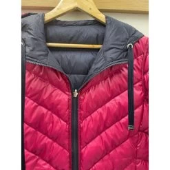 Moke Arnie Reversible Down Coat -Equestrian Clothing Shop Moke ink magenta2