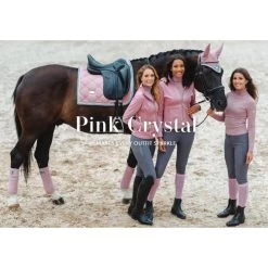 Equestrian Stockholm Dressage Saddle Pad PINK CRYSTAL -Equestrian Clothing Shop PinkCrystalmarketingOCT25