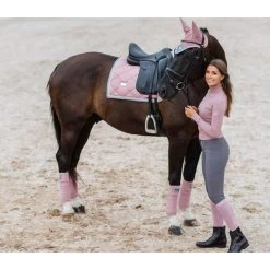 Equestrian Stockholm Ear Bonnet PINK CRYSTAL -Equestrian Clothing Shop PinkCrystalmarketingOCT253 6f00d364 07b1 4fae 9d5c 84dac7c9029d