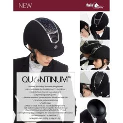 FairPlay Quantinum Chic Helmet -Equestrian Clothing Shop QUANTINUM5HELMETS2