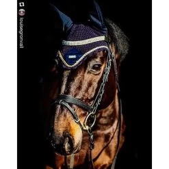 Equestrian Stockholm Bonnet Royal Classic -Equestrian Clothing Shop Royal Classic Gold Bonnet 4