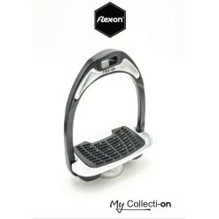 Flex-On Interchangeable Stirrup Magnet - For GC And Aluminium Stirrups SILVER GLITTER