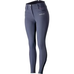 B Vertigo Tiffany High Waisted Silicone Full Seat Breeches Navy -Equestrian Clothing Shop TiffanyNavy