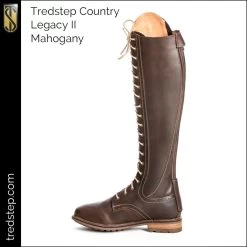 Tredstep Legacy 2 Lace Tall Boots -Equestrian Clothing Shop Tredstep Legacy2 Mahogany L2FLM IN 1