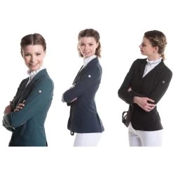 FreeJump Jade Light Bag Compatible Competition Jacket -Equestrian Clothing Shop airbag jacket jade black3