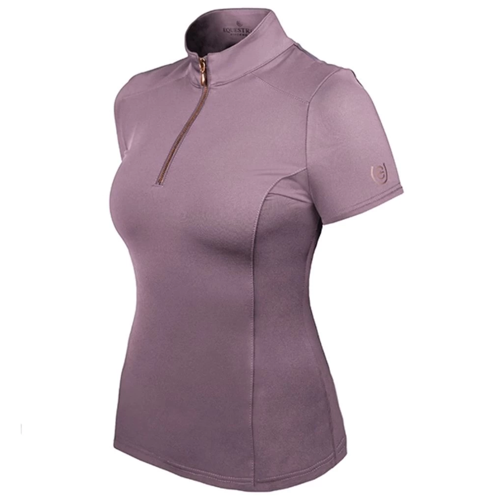 Equestrian Stockholm Illusion Short Sleeved Top Anemone 2 Equestrian Stockholm Illusion Short Sleeved Top Anemone - Image 2