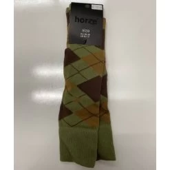 Argyle 2 Winter Socks -Equestrian Clothing Shop argyle 2 winter sock green brown